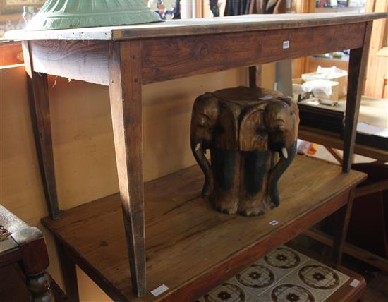 Ash farmhouse table